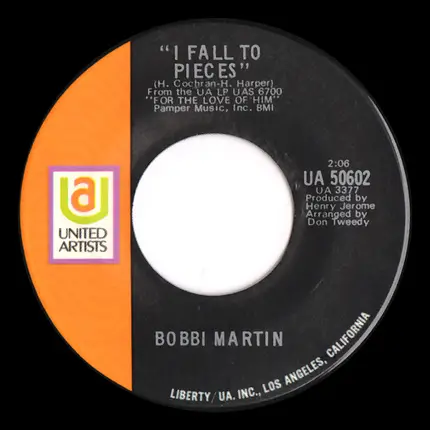 Bobbi Martin - For The Love Of Him / I Fall To Pieces