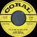 7inch Vinyl Single - Bobbi Martin - It's A Sin To Tell A Lie