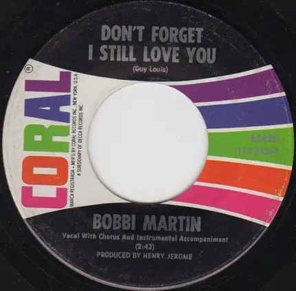 Bobbi Martin - On The Outside