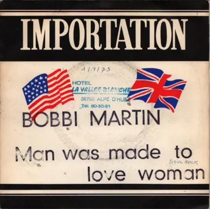 Bobbi Martin - Man Was Made To Love Woman