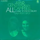 7'' - Bobbie Gentry And Glen Campbell - All I Have To Do Is Dream