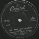 7'' - Bobbie Gentry And Glen Campbell - All I Have To Do Is Dream