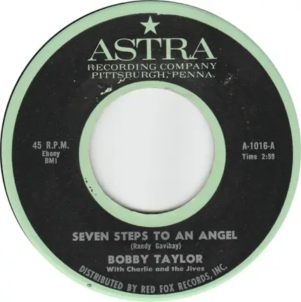 Bobby Taylor With Charlie & The Jives - Seven Steps To An Angel