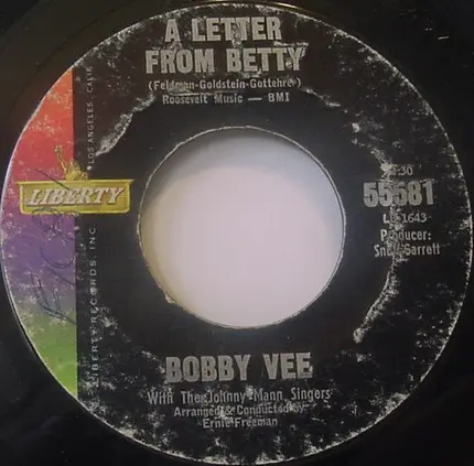 Bobby Vee - Be True To Yourself