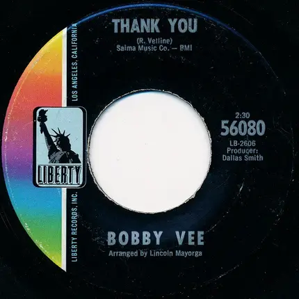 Bobby Vee - (I'm Into Lookin' For) Someone To Love Me