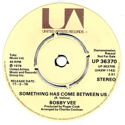 Bobby Vee - Well All Right