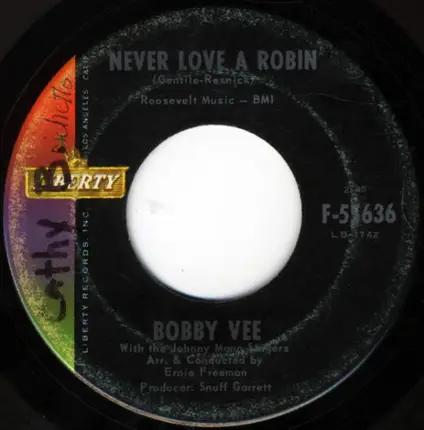 Bobby Vee - Yesterday And You (Armen's Theme)