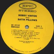 LP - Bobby Vinton - Bobby Vinton Sings Satin Pillows And Careless