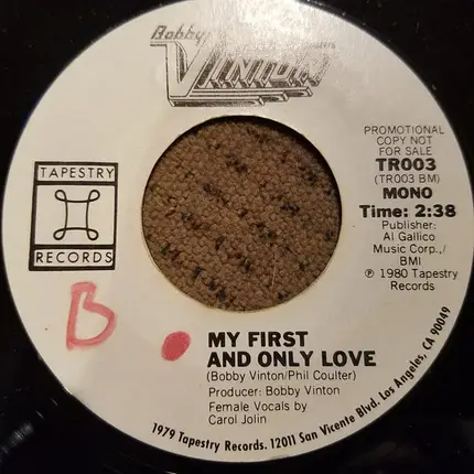 Bobby Vinton - My First And Only Love