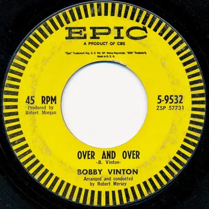 Bobby Vinton - Rain Rain Go Away / Over And Over
