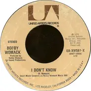 Bobby Womack - I Don't Know / Yes Jesus Loves Me