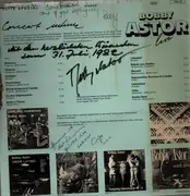 LP - Bobby Astor - Live - Concert intime - Signed