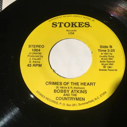 Bobby Atkins And The Countrymen - A Soldiers Return