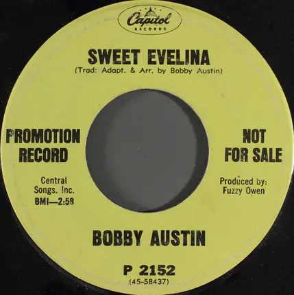 Bobby Austin - Sweet Evelina / Is This The Beginning Of The End
