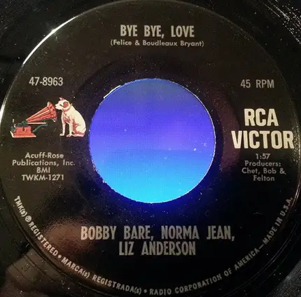 Bobby Bare , Norma Jean , Liz Anderson - The Game of Triangles