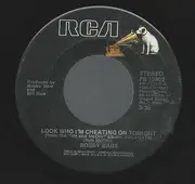 7inch Vinyl Single - Bobby Bare - Look Who I'm Cheating On Tonight