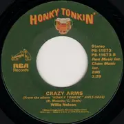 7inch Vinyl Single - Bobby Bare / Willie Nelson - Hurricane Shirley / Crazy Arms