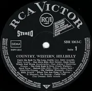 LP - Bobby Bare, Jim Reeves, Chet Atkins, The Anita Kerr Singers a.o. - Country, Western, Hillbilly - Club Edition