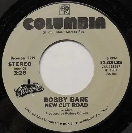 Bobby Bare - New Cut Road