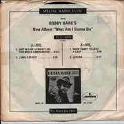 7inch Vinyl Single - Bobby Bare - Just In Case/Lonely Street/When I Want To Love A Lady/Lorena - PROMO