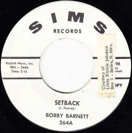 Bobby Barnett - Setback