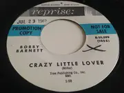 7inch Vinyl Single - Bobby Barnett - Crazy Little Lover
