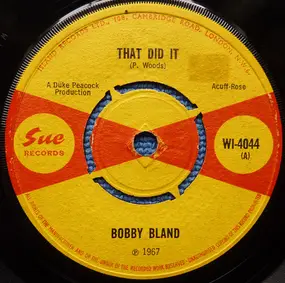 Bobby Bland - That Did It