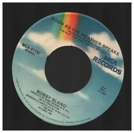 Bobby Bland - Soon As The Weather Breaks