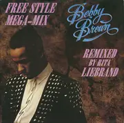 12'' - Bobby Brown - The Free Style Mega-Mix