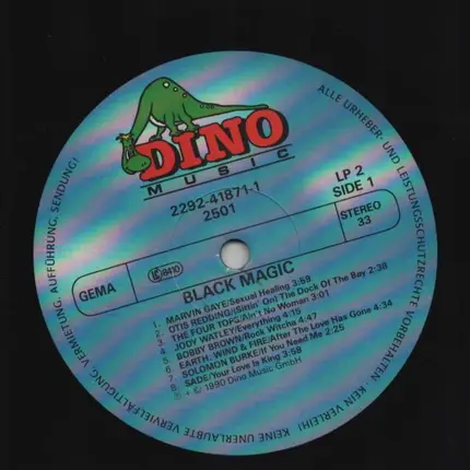 Bobby Brown, Louis Armstrong, Marvin Gaye a.o. - Black Magic - The Most Beautiful Black And Soul Ballads