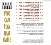 CD Single - Bobby Brown - Two Can Play That Game (The K Klass Mixes)