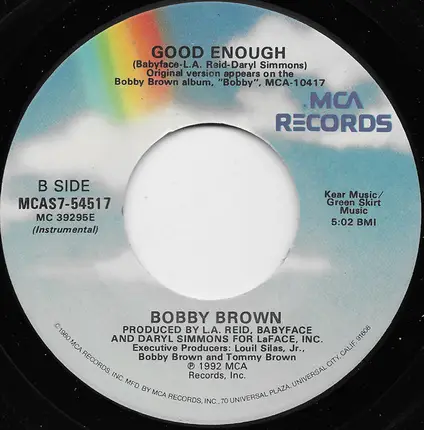 Bobby Brown - Good Enough