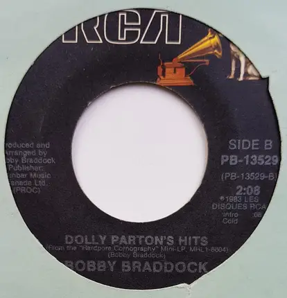 Bobby Braddock - It Took... (To Get Me Over You) / Dolly Parton's Hits
