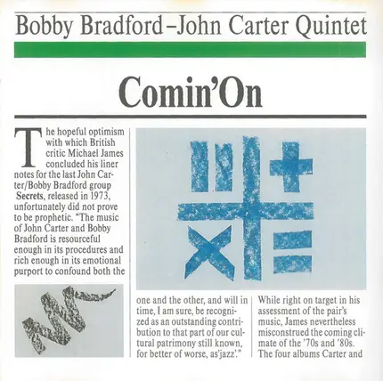 Bobby Bradford-John Carter Quintet - Comin' On