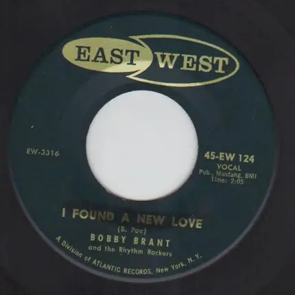 Bobby Brant - Piano Nellie / I Found A New Love
