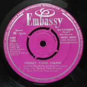 7inch Vinyl Single - Bobby Brent - Honky-Tonk Piano - EP