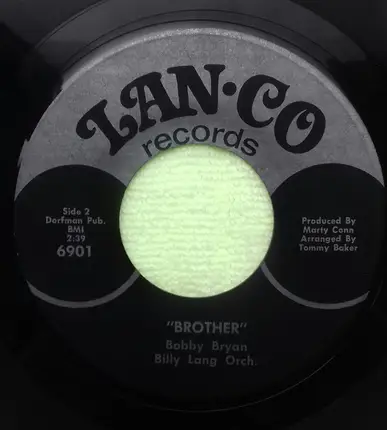 Bobby Bryan , Billy Lang Orchestra - I'll Be With You