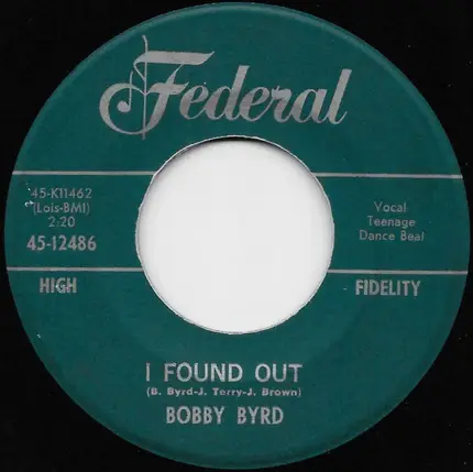 Bobby Byrd - They Are Sayin' / I Found Out