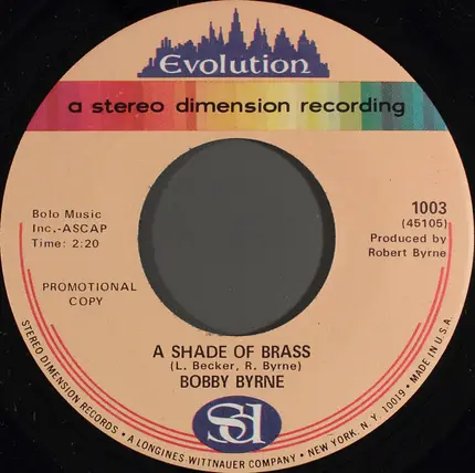 Bobby Byrne - A Shade Of Brass