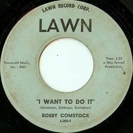 Bobby Comstock - Let's Stomp / I Want To Do It