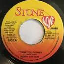 7inch Vinyl Single - Bobby Crystal - Thank You Father / Version Eden