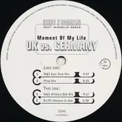 Bobby D'Ambrosio Feat. Michelle Weeks - Moment Of My Life (UK vs. Germany)