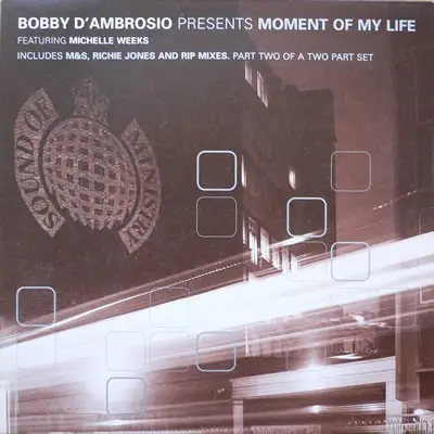 Bobby D'Ambrosio Featuring Michelle Weeks - Moment Of My Life