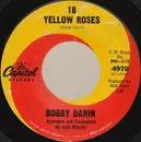 7inch Vinyl Single - Bobby Darin - 18 Yellow Roses