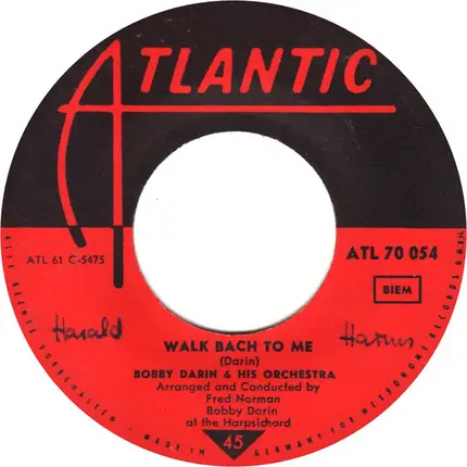 Bobby Darin & His Orchestra - Theme From 'Come September'