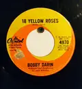 7inch Vinyl Single - Bobby Darin - 18 Yellow Roses