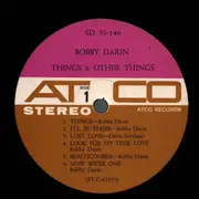 LP - Bobby Darin - Things And Other Things