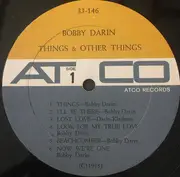 LP - Bobby Darin - Things & Other Things - Mono