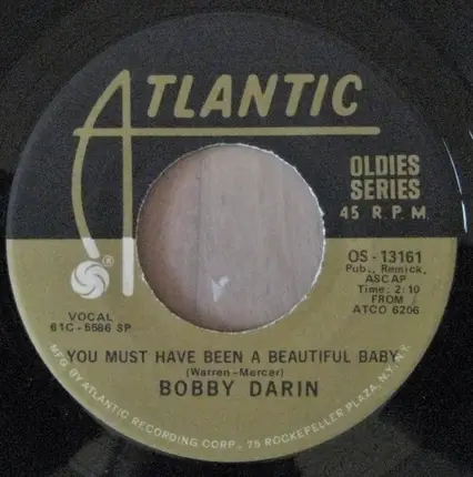 Bobby Darin - Nature Boy / You Must Have Been A Beautiful Baby