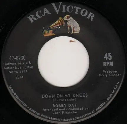 Bobby Byrd - Down On My Knees / Jole Blon (Little Darlin')
